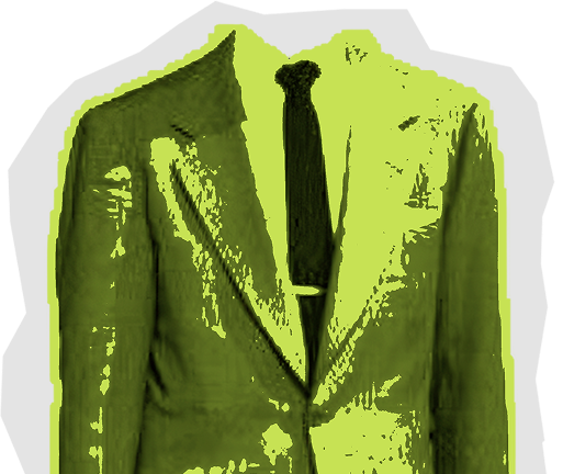 human suit illustration